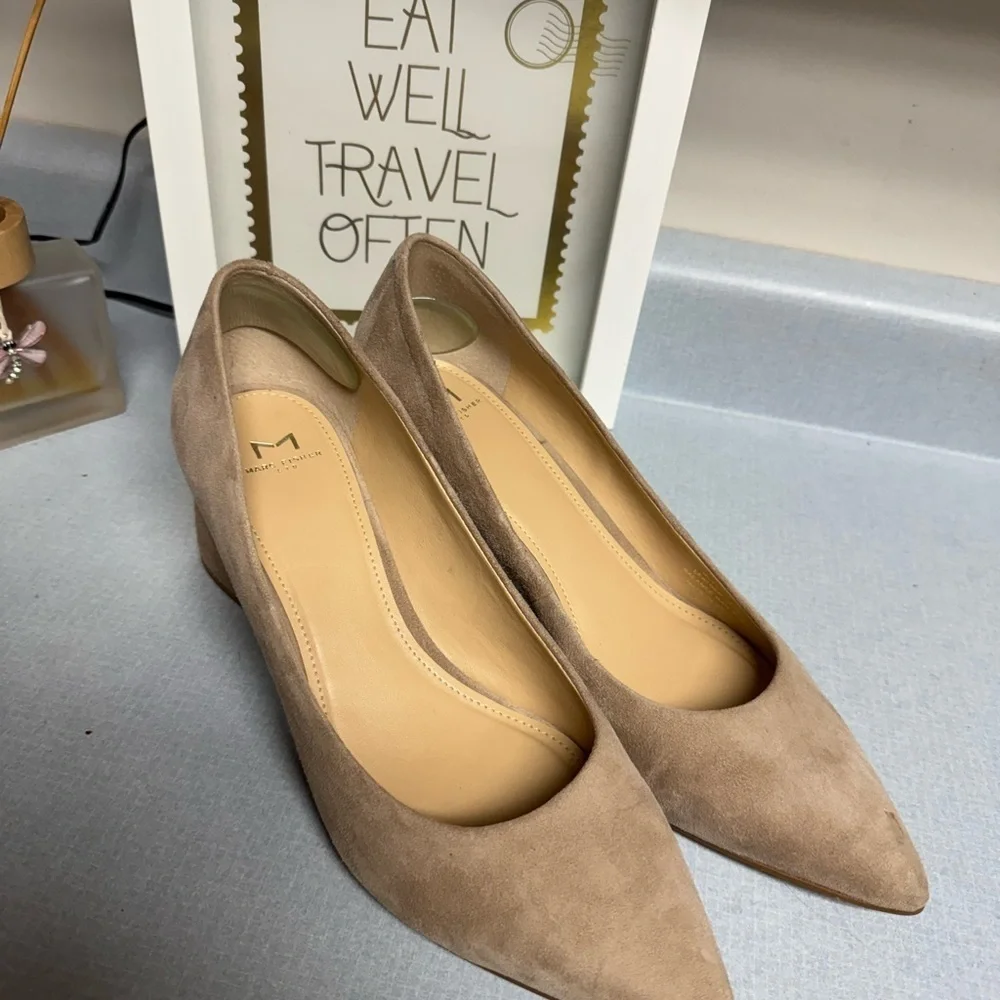 Marc Fisher Tan Heels Sophisticated Style size 8